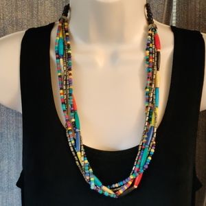 Multicolor BOHO necklace
